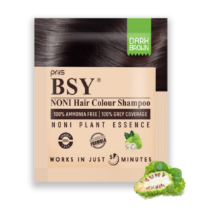 BSY Noni Dark Brown Hair Color Shampoo