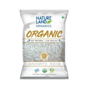 Natureland Organics Regular Basmati Rice 1 KG