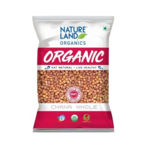 Natureland Organics Chana whole 500 gm