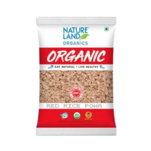 Natureland Organics Red Rice Poha 500 gm