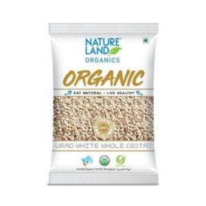 Natureland Organics Urad White Whole (Gota)
