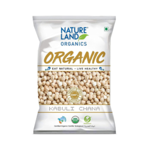 Natureland Organics Kabuli chana (Chickpea) 500 gm