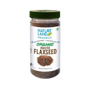 Natureland Organics Roasted Flaxseed 300 gm