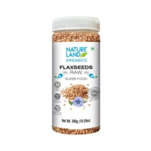 Natureland Organics Flaxseed Raw 300 gm